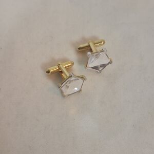 Gold and Silver Cufflinks